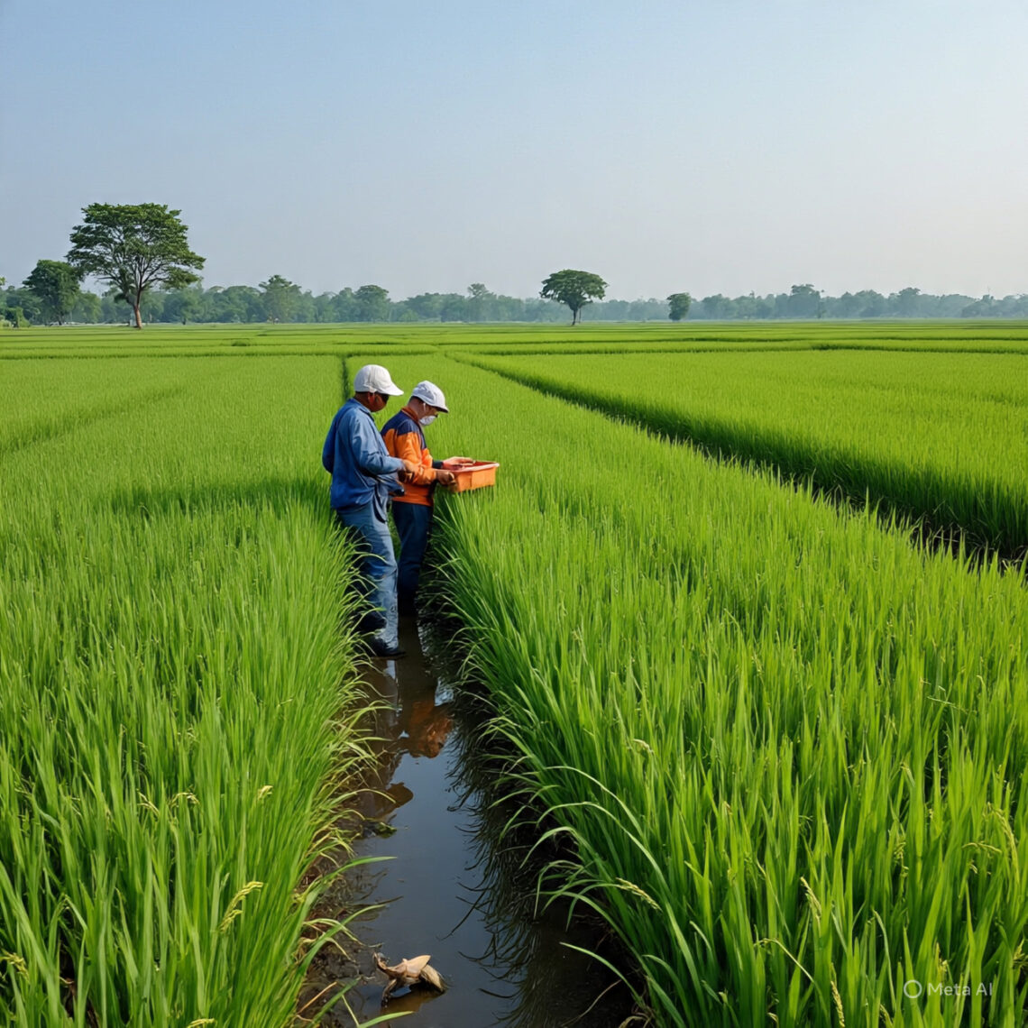 Perlindungan Tanaman Padi dari Serangan Wereng Batang Cokelat dengan Metode Pengendalian Terpadu