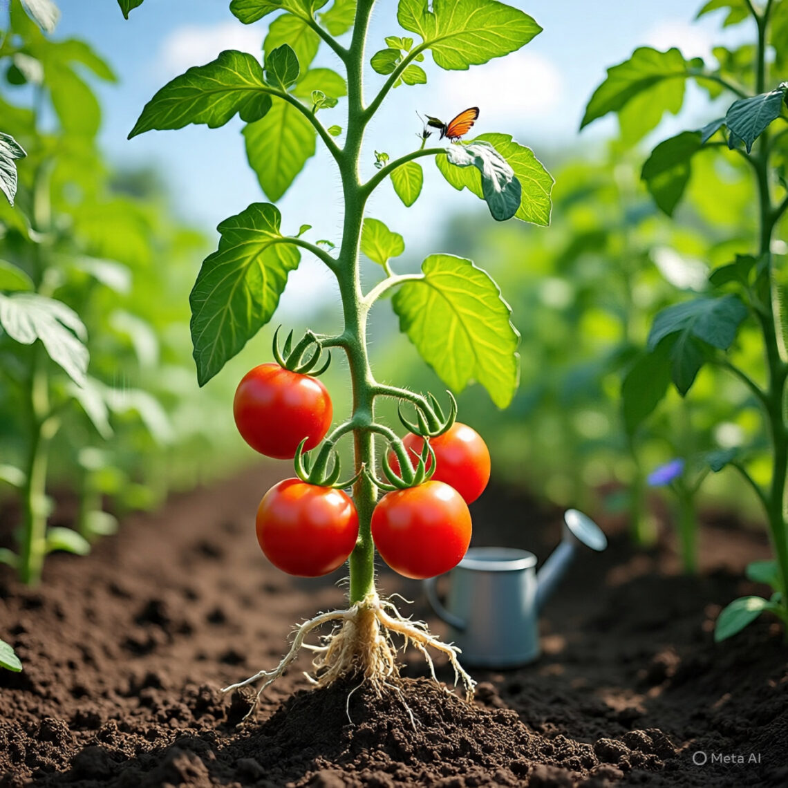 Perlindungan Tanaman Tomat Menggunakan Agen Hayati Trichoderma