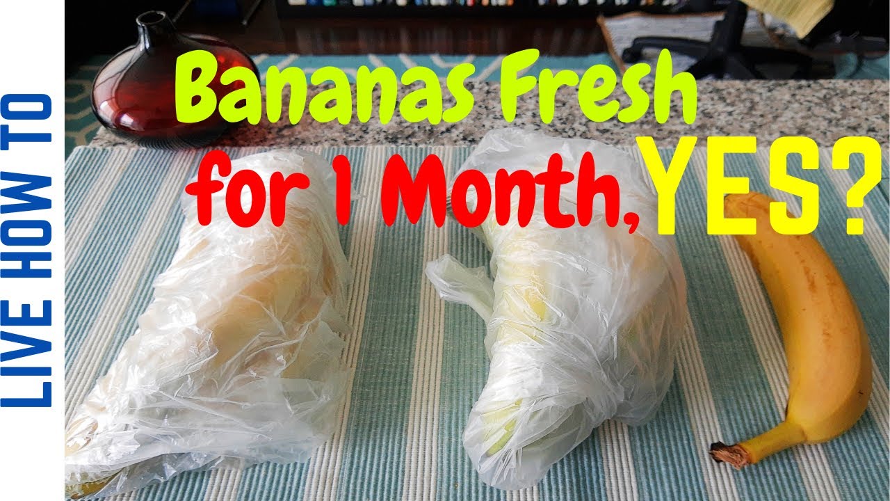 Cara Menyimpan Pisang Agar Tidak Cepat Matang