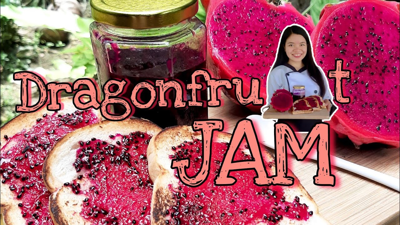 Dragon fruit jam recipe/how do make homemade dragan fruits jam recipe ... Cara Membuat Selai Buah Naga Homemade yang Sehat Tanpa Pengawet