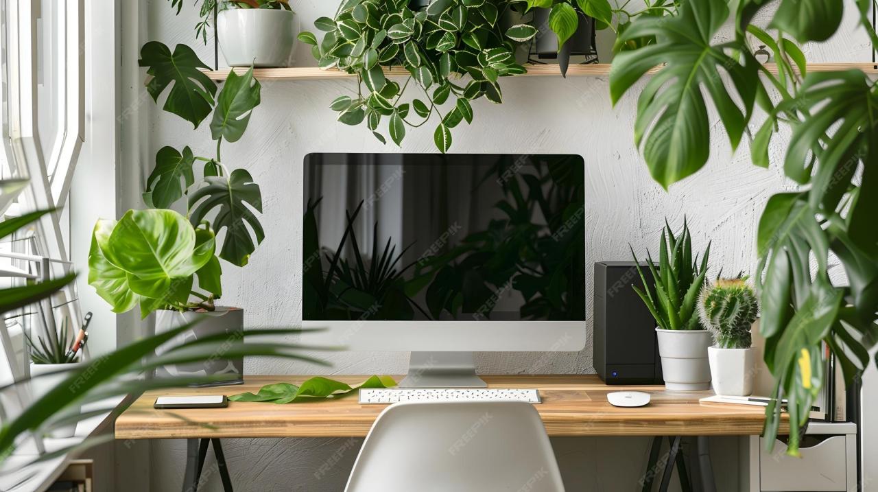 Tren Tanaman Hias Mini untuk Meja Kerja dan Ruang Belajar