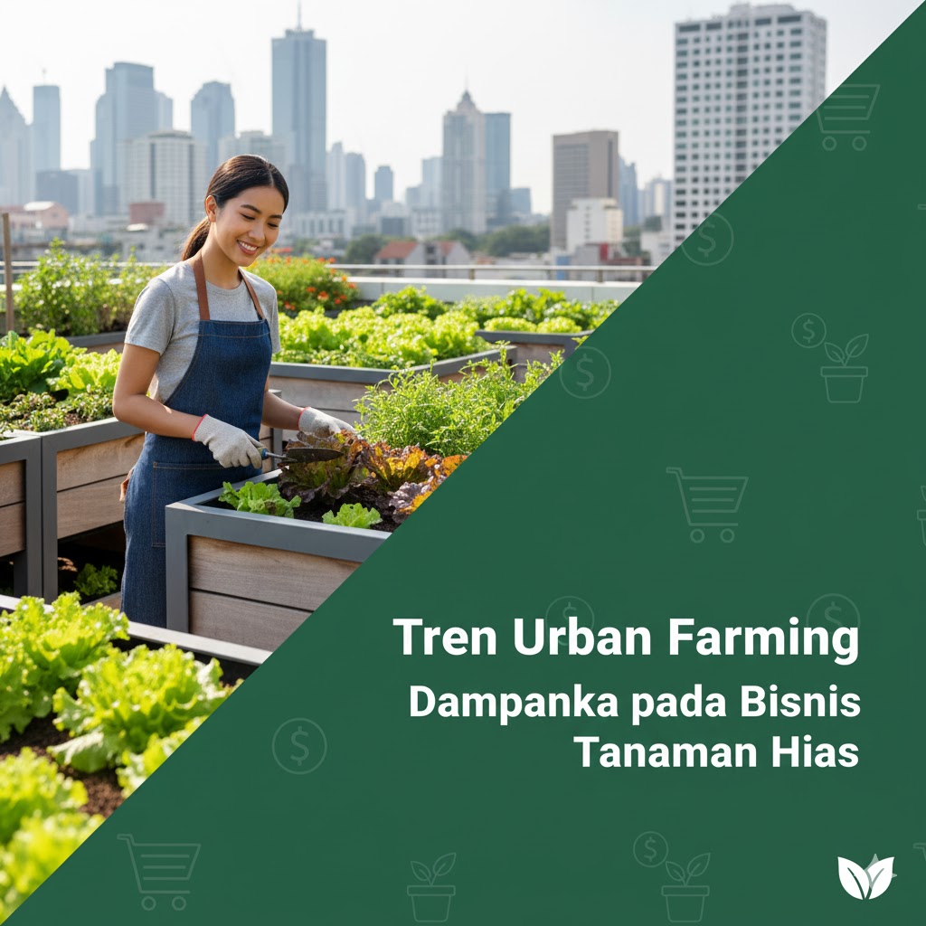 Tren Urban Farming dan Dampaknya pada Bisnis Tanaman Hias