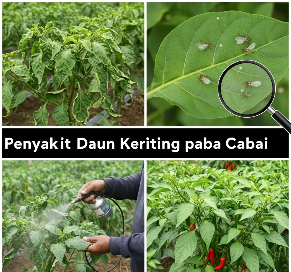 Penyakit Daun Keriting pada Cabai: Penyebab dan Cara Mengatasinya