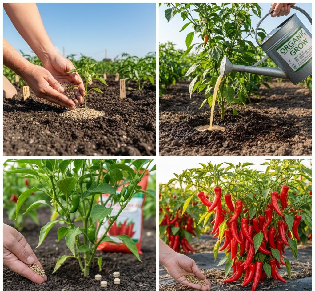 Jenis Pupuk Terbaik untuk Tanaman Cabai dari Awal Tanam hingga Panen