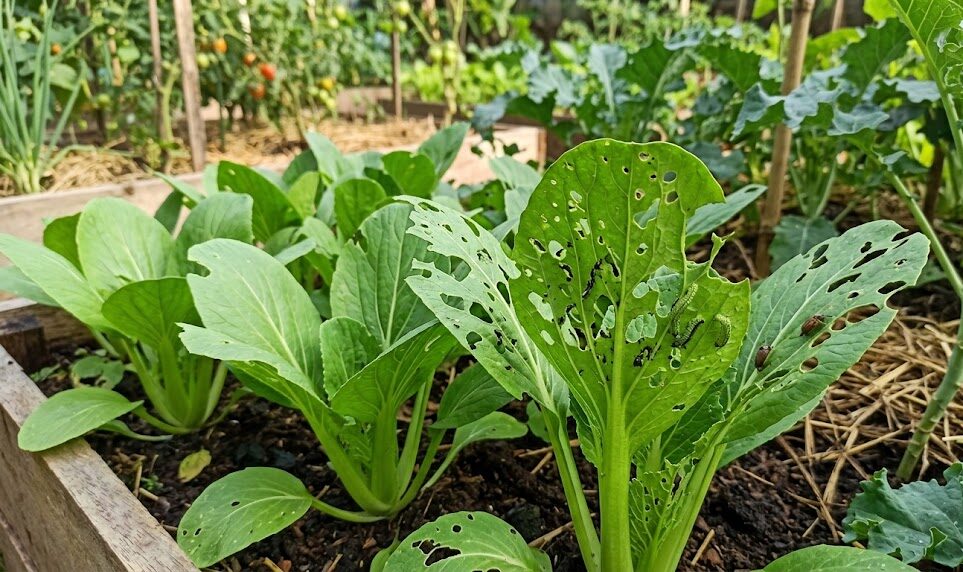 Daun Berlubang pada Sayuran? Ini Penyebab dan Cara Mengatasinya