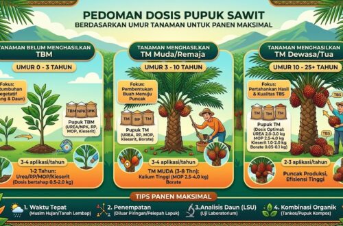 Dosis Pupuk Sawit Berdasarkan Umur Tanaman agar Panen Lebih Maksimal Dosis Pupuk Sawit Berdasarkan Umur Tanaman agar Panen Lebih Maksimal