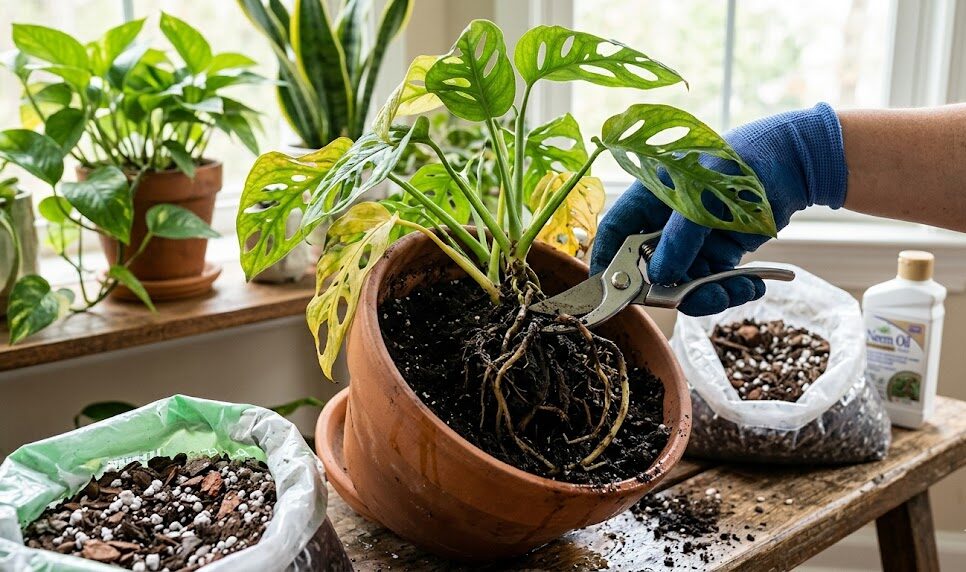 Penyebab dan Pencegahan Efektif Mengatasi Busuk Akar pada Tanaman Hias