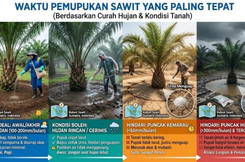 Waktu Pemupukan Sawit yang Paling Tepat Waktu Pemupukan Sawit yang Paling Tepat